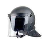 Topi Keledar Riot Dengan Topeng